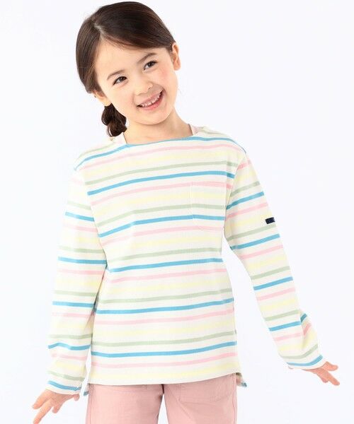 SHIPS / シップス Tシャツ | SHIPS KIDS:100〜130cm / ボーダー 長袖 TEE | 詳細18