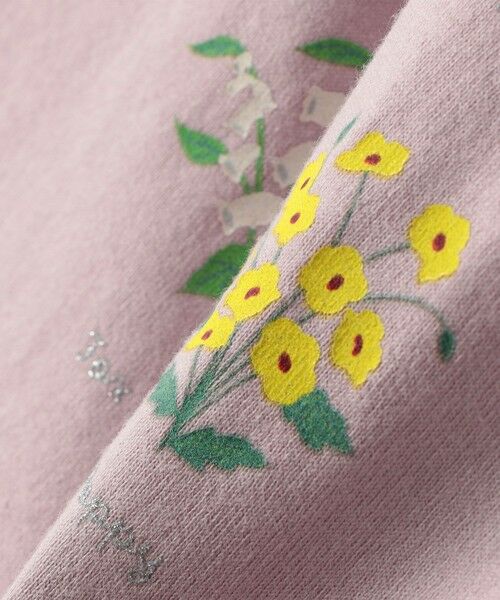 SHIPS / シップス Tシャツ | SHIPS KIDS:80〜90cm / フラワー ブック 長袖 TEE | 詳細7