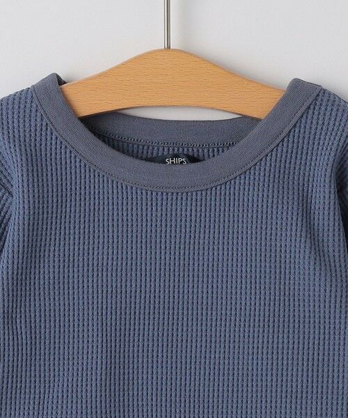 SHIPS / シップス Tシャツ | SHIPS KIDS:80〜90cm / ワッフル 長袖 TEE | 詳細3
