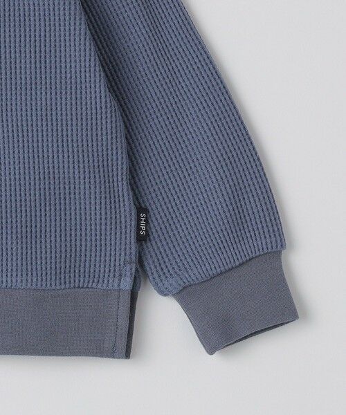 SHIPS / シップス Tシャツ | SHIPS KIDS:80〜90cm / ワッフル 長袖 TEE | 詳細4