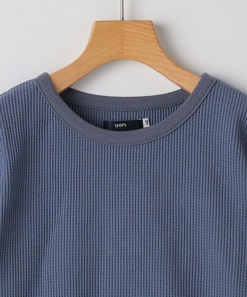 SHIPS / シップス Tシャツ | SHIPS KIDS:140〜160cm / ワッフル 長袖 TEE | 詳細3