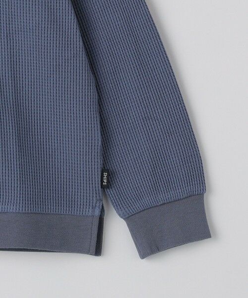 SHIPS / シップス Tシャツ | SHIPS KIDS:140〜160cm / ワッフル 長袖 TEE | 詳細4