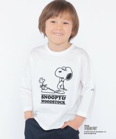 SHIPS / シップス Tシャツ | SHIPS KIDS:100〜130cm / スヌーピー 七分袖 TEE