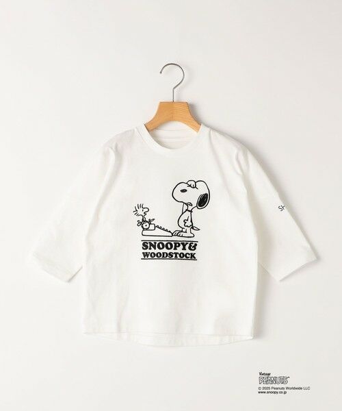 SHIPS / シップス Tシャツ | SHIPS KIDS:100〜130cm / スヌーピー 七分袖 TEE | 詳細7