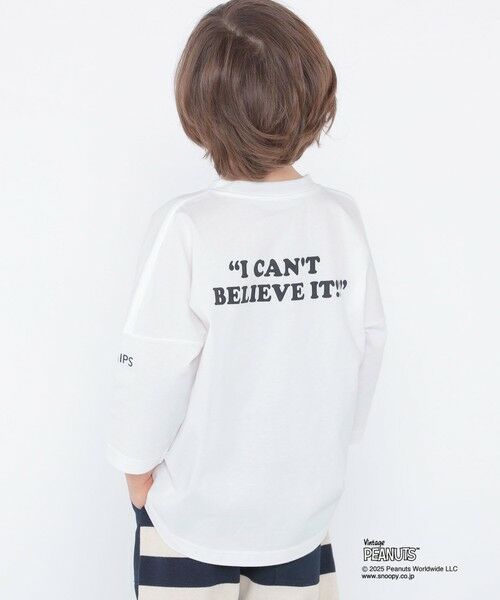 SHIPS / シップス Tシャツ | SHIPS KIDS:100〜130cm / スヌーピー 七分袖 TEE | 詳細3