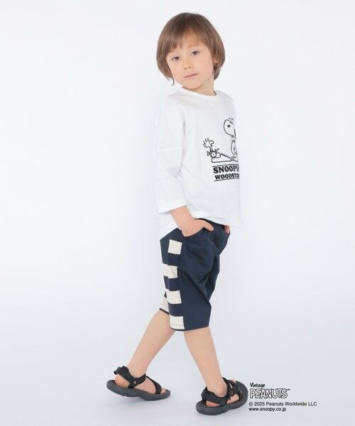 SHIPS / シップス Tシャツ | SHIPS KIDS:100〜130cm / スヌーピー 七分袖 TEE | 詳細5