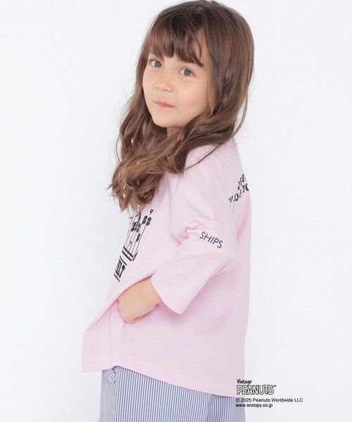 SHIPS / シップス Tシャツ | SHIPS KIDS:100〜130cm / スヌーピー 七分袖 TEE | 詳細15