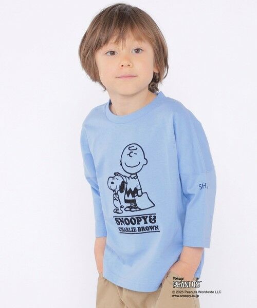 SHIPS / シップス Tシャツ | SHIPS KIDS:100〜130cm / スヌーピー 七分袖 TEE | 詳細22