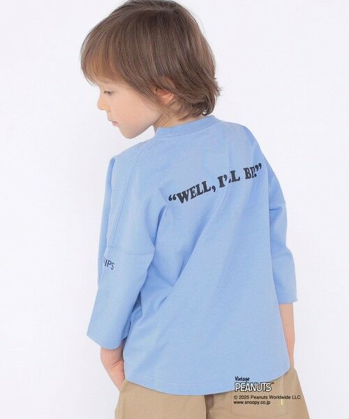 SHIPS / シップス Tシャツ | SHIPS KIDS:100〜130cm / スヌーピー 七分袖 TEE | 詳細24