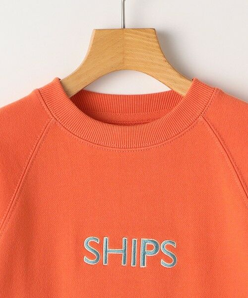 SHIPS / シップス スウェット | SHIPS KIDS:140〜160cm / 刺繍 ロゴ ラグラン スウェット | 詳細2