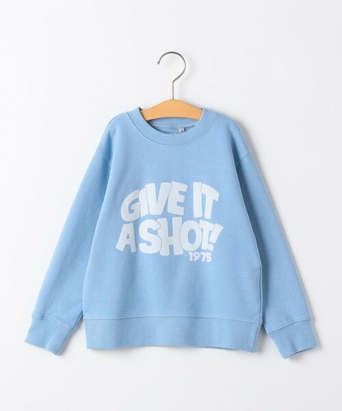 SHIPS / シップス スウェット | SHIPS KIDS:100〜130cm / 50th ANNIV ヴィンテージ プリント スウェット(ライトブルー)