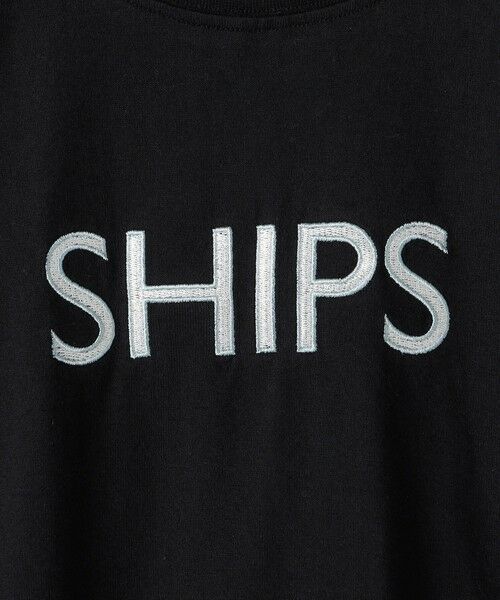 SHIPS / シップス Tシャツ | SHIPS KIDS:80〜90cm/ 刺繍 ロゴ ロングスリーブ Tシャツ | 詳細2