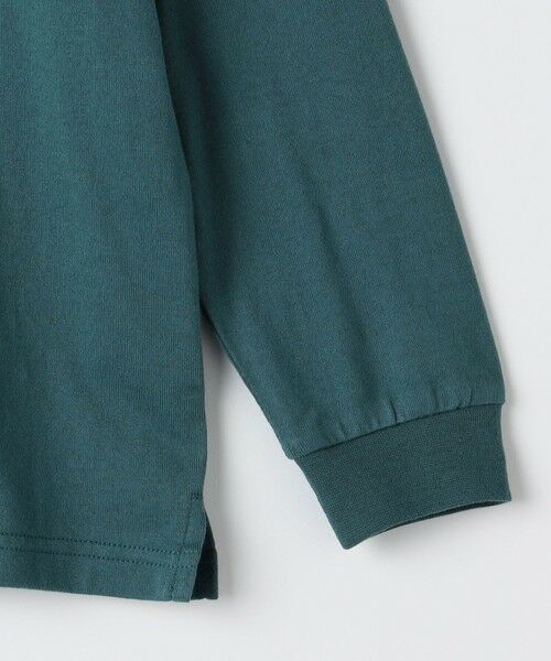 SHIPS / シップス Tシャツ | SHIPS KIDS:80〜90cm/ 刺繍 ロゴ ロングスリーブ Tシャツ | 詳細5