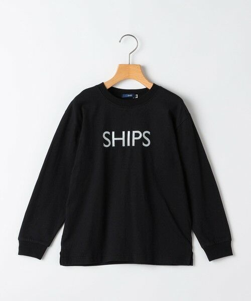 SHIPS / シップス Tシャツ | SHIPS KIDS:100〜130cm/刺繍 ロゴ ロングスリーブ Tシャツ | 詳細21
