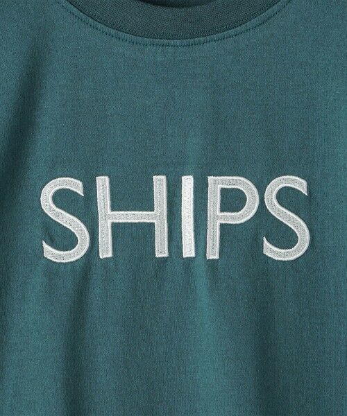 SHIPS / シップス Tシャツ | SHIPS KIDS:140〜160cm/刺繍 ロゴ ロングスリーブ Tシャツ | 詳細7