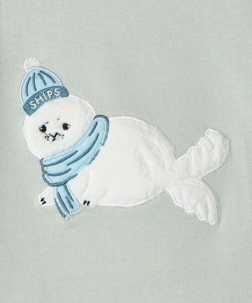 SHIPS / シップス Tシャツ | SHIPS KIDS:80〜90cm / ベビー あざらし 長袖 Tシャツ | 詳細7