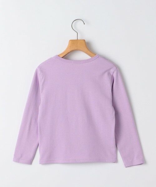 SHIPS / シップス Tシャツ | SHIPS KIDS:100〜130cm / フラワー 刺繍 ロゴ 長袖 Tシャツ | 詳細19