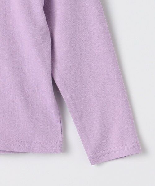 SHIPS / シップス Tシャツ | SHIPS KIDS:100〜130cm / フラワー 刺繍 ロゴ 長袖 Tシャツ | 詳細21