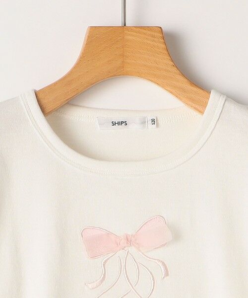 SHIPS / シップス Tシャツ | SHIPS KIDS:80〜90cm / バレエシューズ デザイン 長袖 Tシャツ | 詳細2
