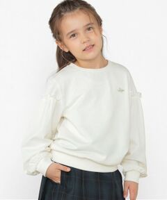 SHIPS / シップス スウェット | SHIPS KIDS:100〜130cm / フリルスリーブ スウェット