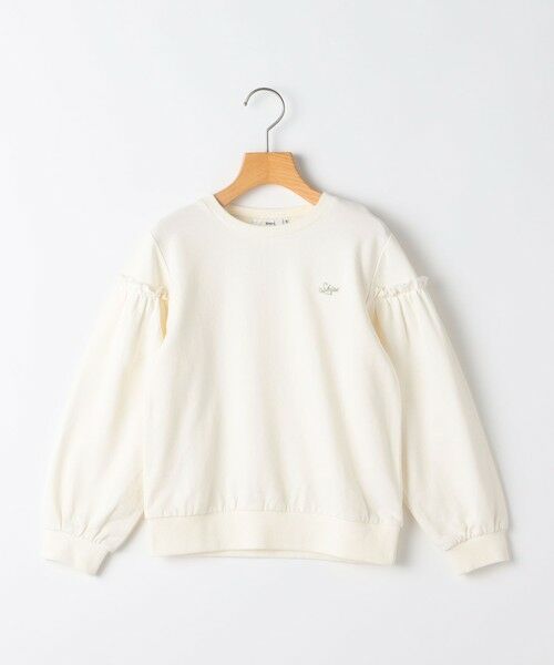 SHIPS / シップス スウェット | SHIPS KIDS:100〜130cm / フリルスリーブ スウェット | 詳細9