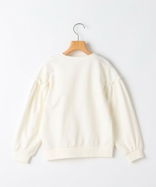 SHIPS / シップス スウェット | SHIPS KIDS:100〜130cm / フリルスリーブ スウェット | 詳細10
