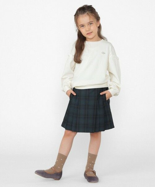 SHIPS / シップス スウェット | SHIPS KIDS:100〜130cm / フリルスリーブ スウェット | 詳細6