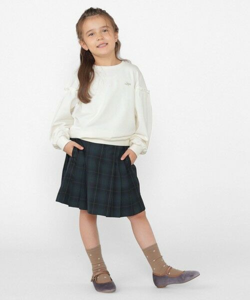 SHIPS / シップス スウェット | SHIPS KIDS:100〜130cm / フリルスリーブ スウェット | 詳細8