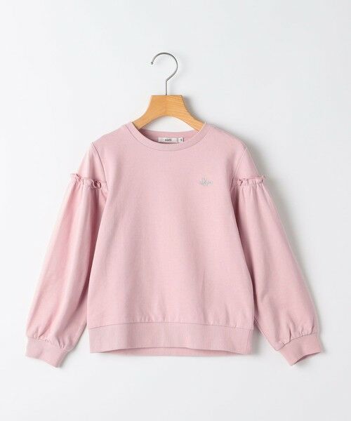 SHIPS / シップス スウェット | SHIPS KIDS:100〜130cm / フリルスリーブ スウェット | 詳細22