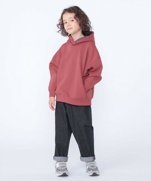 SHIPS / シップス パーカー | SHIPS KIDS:100〜130cm /〈吸水速乾・抗菌・防臭〉ダブル ニット フード パーカ | 詳細8