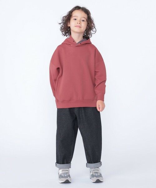 SHIPS / シップス パーカー | SHIPS KIDS:100〜130cm /〈吸水速乾・抗菌・防臭〉ダブル ニット フード パーカ | 詳細9