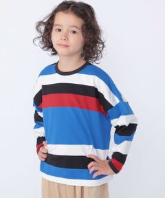 SHIPS / シップス Tシャツ | SHIPS KIDS:100〜125cm/ マルチ ボーダー ロングスリーブ Tシャツ