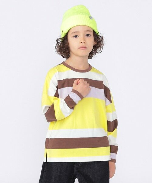 SHIPS / シップス Tシャツ | SHIPS KIDS:100〜125cm/ マルチ ボーダー ロングスリーブ Tシャツ | 詳細4