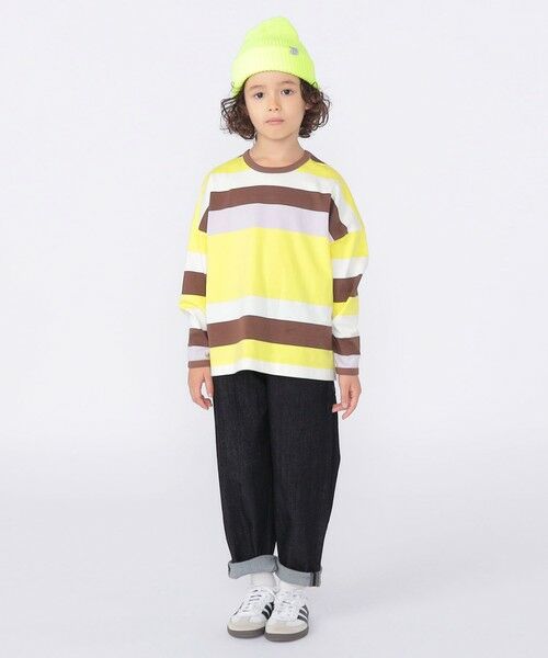 SHIPS / シップス Tシャツ | SHIPS KIDS:100〜125cm/ マルチ ボーダー ロングスリーブ Tシャツ | 詳細5