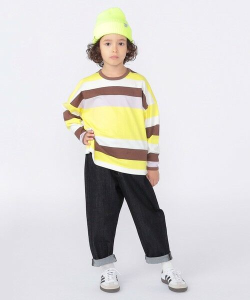 SHIPS / シップス Tシャツ | SHIPS KIDS:100〜125cm/ マルチ ボーダー ロングスリーブ Tシャツ | 詳細7