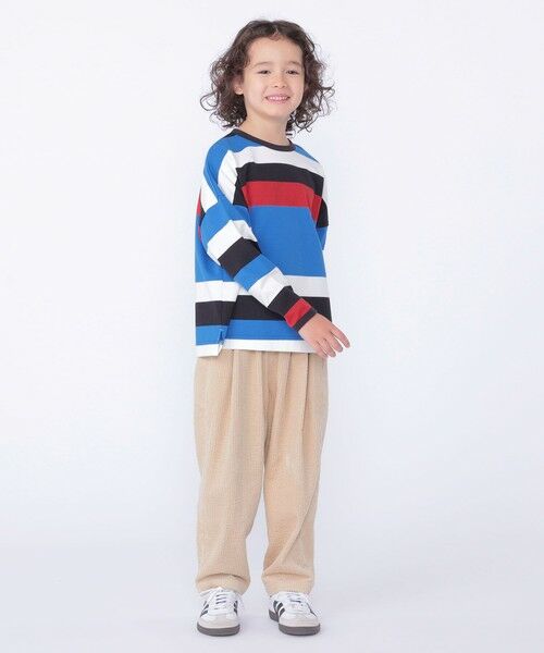 SHIPS / シップス Tシャツ | SHIPS KIDS:100〜125cm/ マルチ ボーダー ロングスリーブ Tシャツ | 詳細17