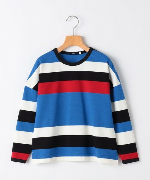 SHIPS / シップス Tシャツ | SHIPS KIDS:100〜125cm/ マルチ ボーダー ロングスリーブ Tシャツ | 詳細18