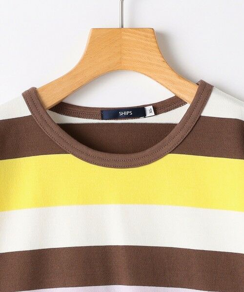 SHIPS / シップス Tシャツ | SHIPS KIDS:130〜170cm/ マルチ ボーダー ロングスリーブ Tシャツ | 詳細2