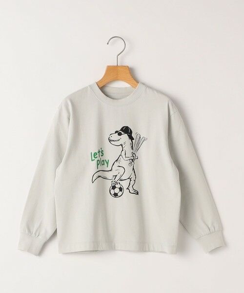 SHIPS / シップス Tシャツ | 【SHIPS KIDS別注】ARCH＆LINE:100〜130cm / ダイナソー ロングスリーブ Tシャツ | 詳細8