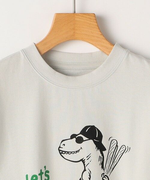 SHIPS / シップス Tシャツ | 【SHIPS KIDS別注】ARCH＆LINE:100〜130cm / ダイナソー ロングスリーブ Tシャツ | 詳細10