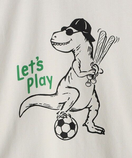 SHIPS / シップス Tシャツ | 【SHIPS KIDS別注】ARCH＆LINE:100〜130cm / ダイナソー ロングスリーブ Tシャツ | 詳細13