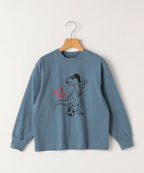 SHIPS / シップス Tシャツ | 【SHIPS KIDS別注】ARCH＆LINE:100〜130cm / ダイナソー ロングスリーブ Tシャツ | 詳細19