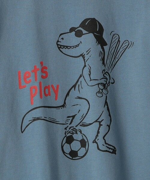 SHIPS / シップス Tシャツ | 【SHIPS KIDS別注】ARCH＆LINE:100〜130cm / ダイナソー ロングスリーブ Tシャツ | 詳細20