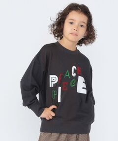 SHIPS / シップス スウェット | 【SHIPS KIDS別注】ARCH＆LINE:100〜130cm / グラフィック スウェット