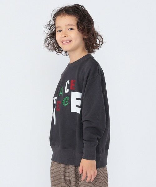 SHIPS / シップス スウェット | 【SHIPS KIDS別注】ARCH＆LINE:100〜130cm / グラフィック スウェット | 詳細2