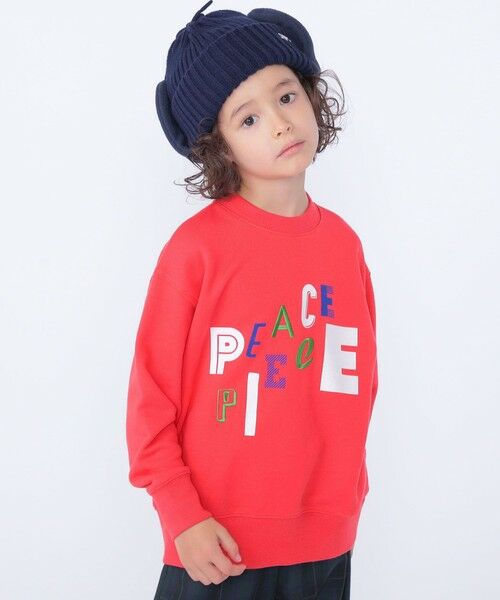 SHIPS / シップス スウェット | 【SHIPS KIDS別注】ARCH＆LINE:100〜130cm / グラフィック スウェット | 詳細16
