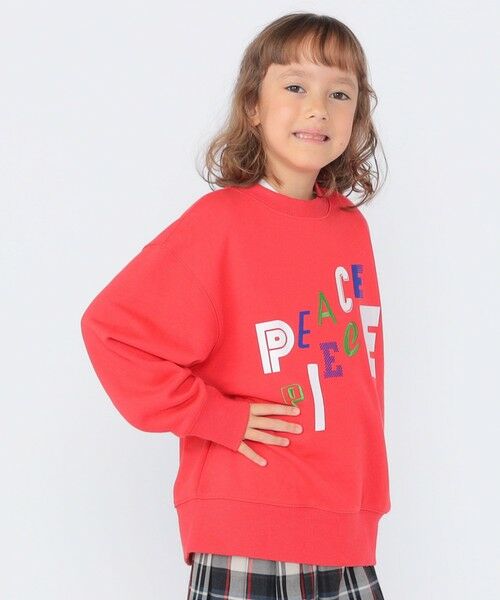 SHIPS / シップス スウェット | 【SHIPS KIDS別注】ARCH＆LINE:100〜130cm / グラフィック スウェット | 詳細9