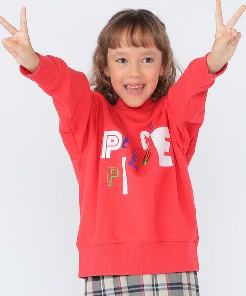 SHIPS / シップス スウェット | 【SHIPS KIDS別注】ARCH＆LINE:100〜130cm / グラフィック スウェット | 詳細10