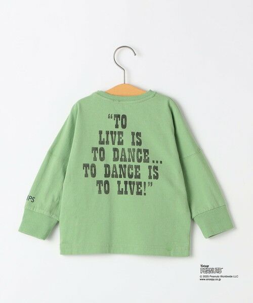SHIPS / シップス カットソー | SHIPS KIDS:80〜90cm / SNOOPY ロングスリーブ Tシャツ | 詳細12