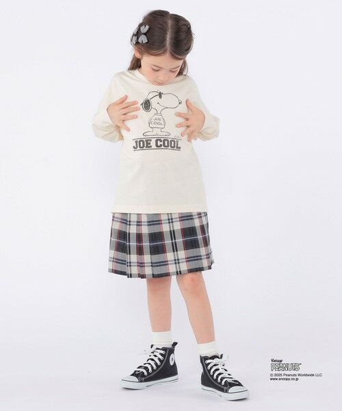 SHIPS / シップス カットソー | SHIPS KIDS:100〜130cm / SNOOPY ロングスリーブ Tシャツ | 詳細6